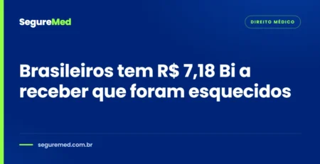 Brasileiros tem R$ 7,18 Bi a receber que foram esquecidos