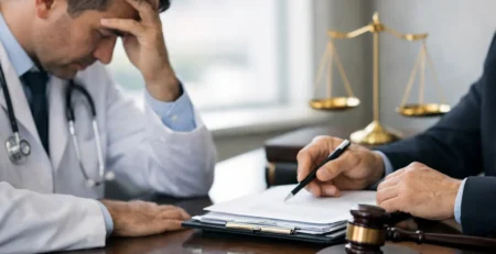 Caso real de processo contra médico