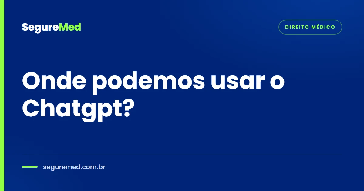 Onde podemos usar o Chatgpt?