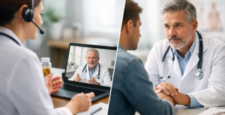 Telemedicina ou consulta presencial: riscos