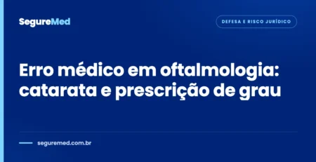 Capa do artigo: Erro médico em oftalmologia: catarata e prescrição de grau